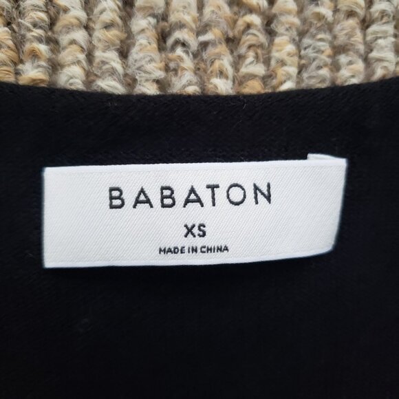 NEW! Aritzia Babaton Erin Sweater Wool Linen Blend Women's XS - Picture 2 of 8